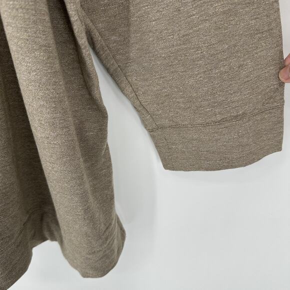 Pure Jill Tranquility Fleece Pullover Womens 4X Brown Oversized Soft Top Cozy - Picture 4 of 9